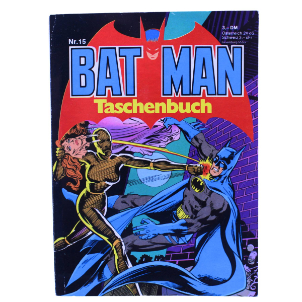 Batman Comic Taschenbuch Nr. 15 (Ehapa 1982) – 100 Seiten, deutsche Erstveröffentlichung
